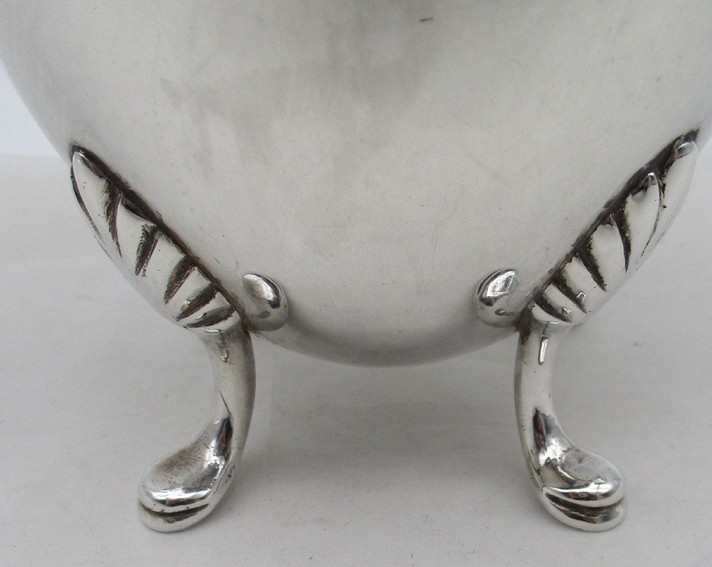 Rare Silver Plated Coffee Set - Art Deco Style View IV