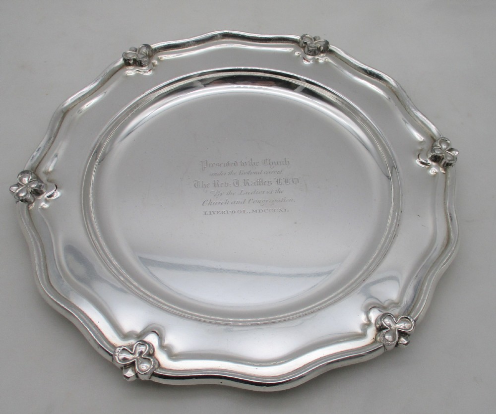 Fantastic Boxed Old Sheffield Plated Communion Set c1840 View XIII