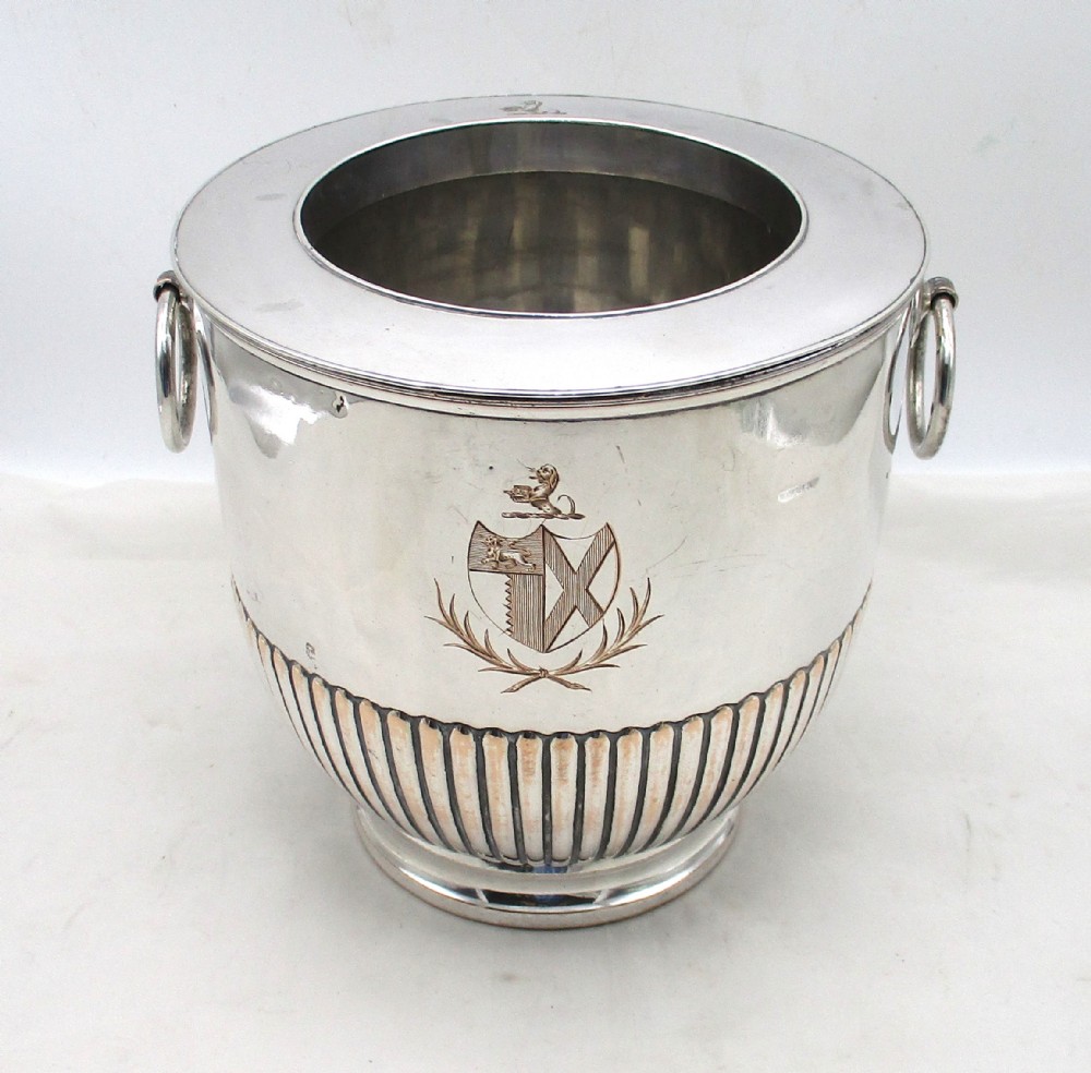 Fine 18th Century Old Sheffield Plated Wine Cooler