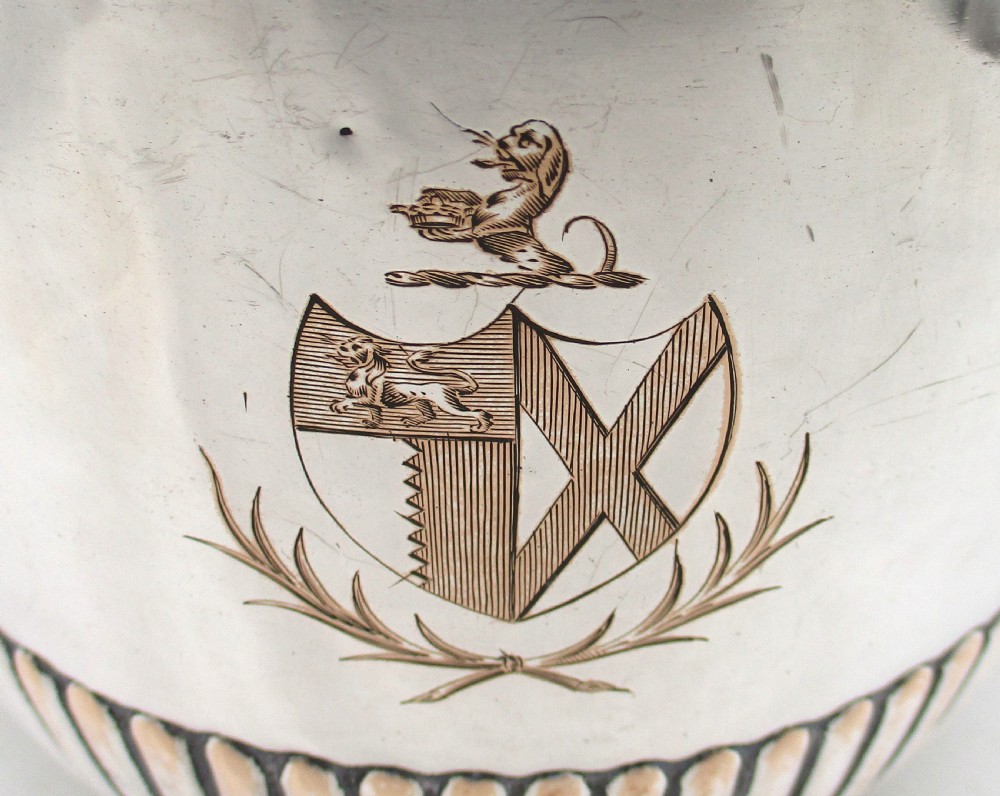 Fine 18th Century Old Sheffield Plated Wine Cooler View V