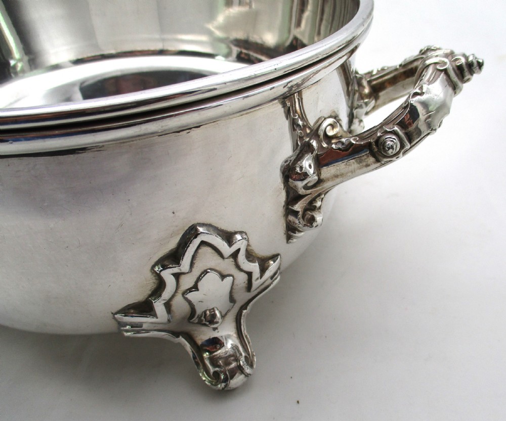 Old Sheffield Plated Souffle Dish by Wilkinson of Sheffield View IX