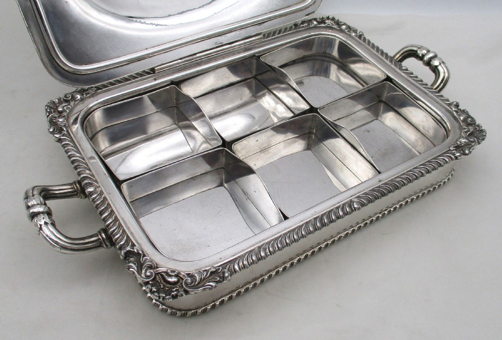 Fine Old Sheffield Plated Cheese Toasting Dish View V