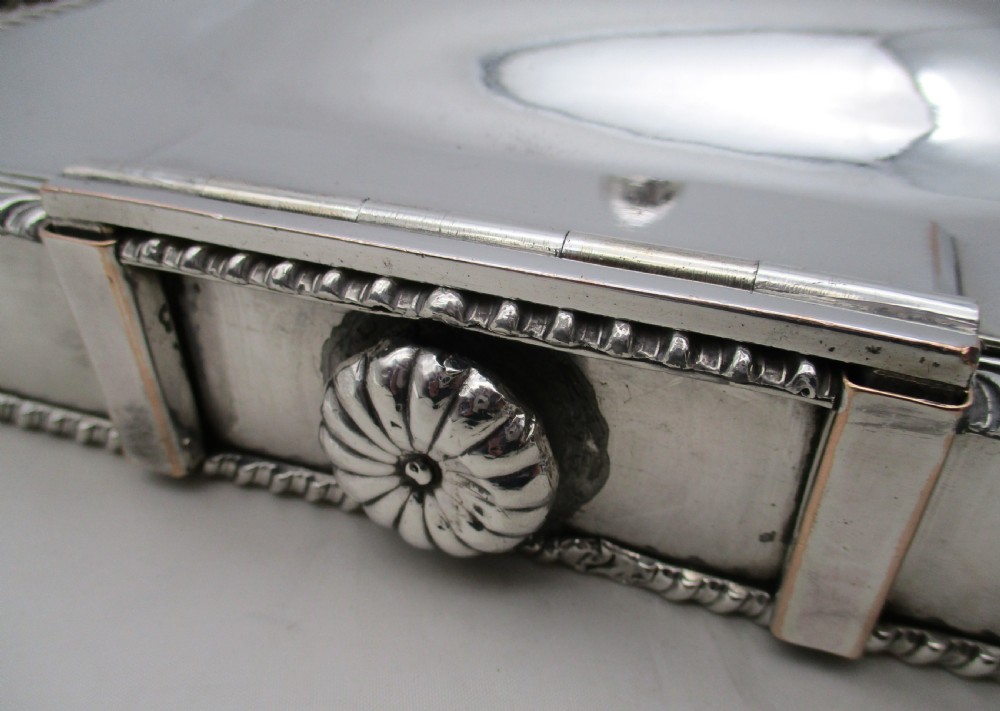 Fine Old Sheffield Plated Cheese Toasting Dish View VIII