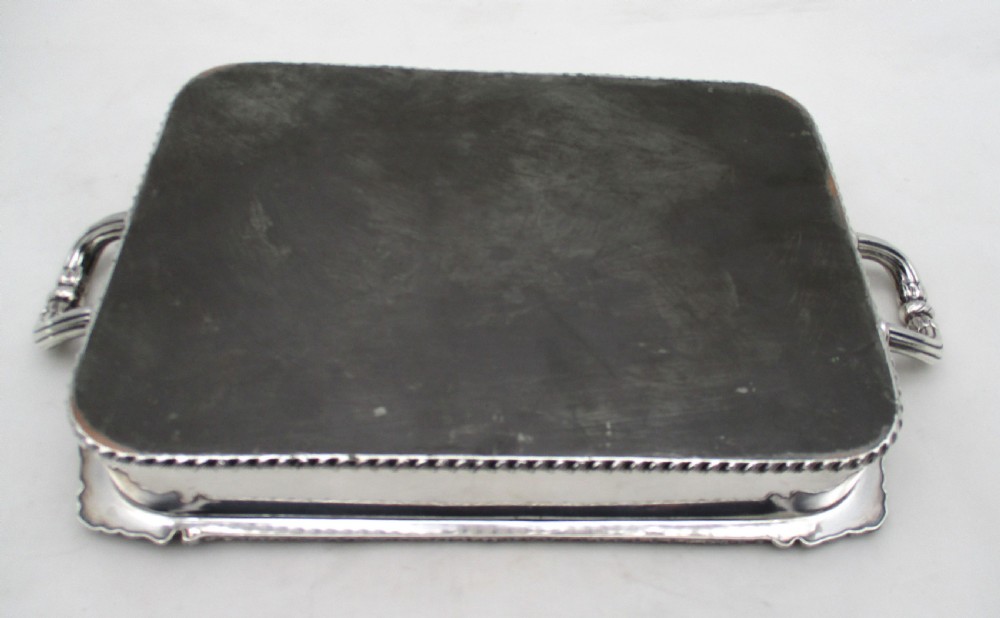 Fine Old Sheffield Plated Cheese Toasting Dish View XII