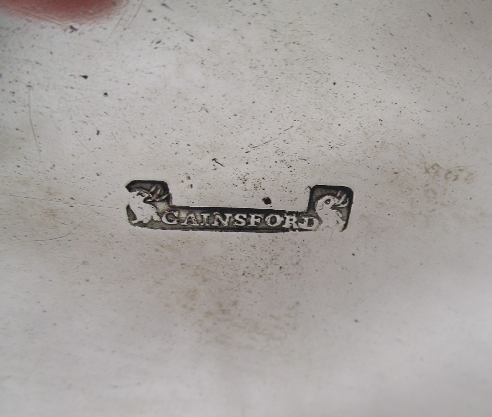 Fine Old Sheffield Plated Chalice / Goblet - Gainsford View VI