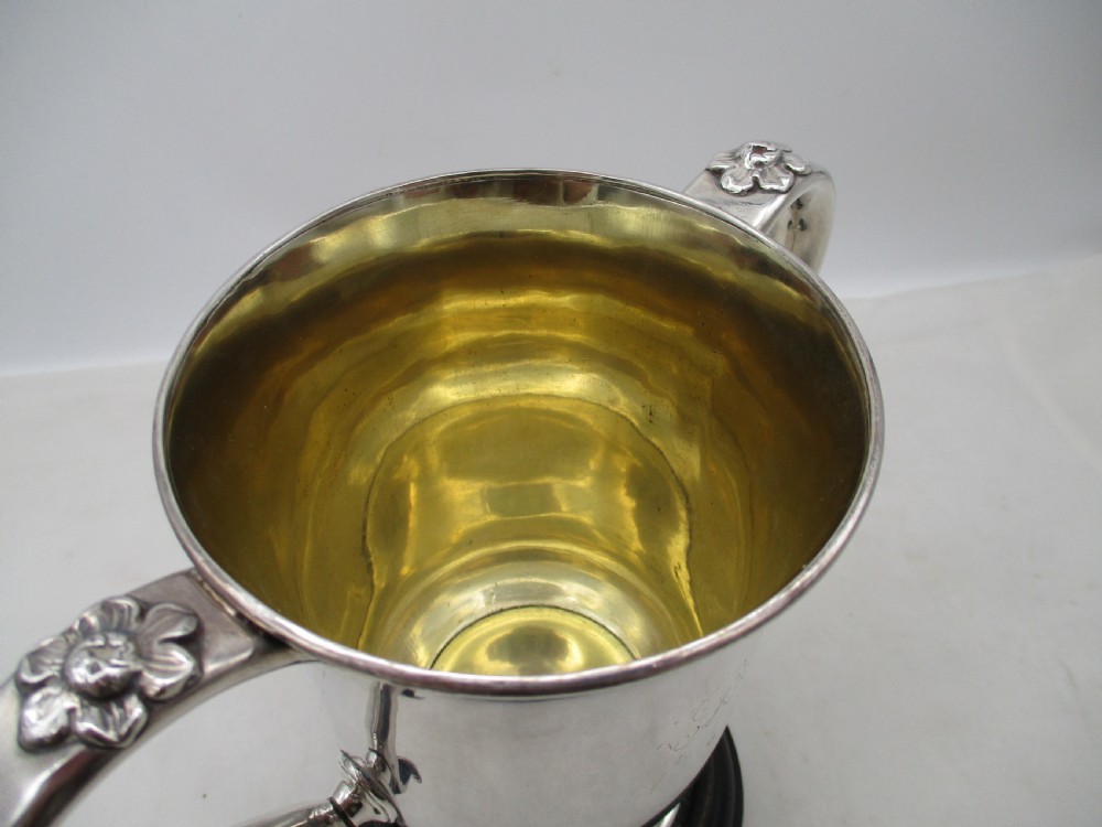Rare Pair of Old Sheffield Plated Loving Cups View IX
