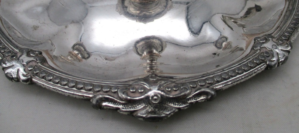 Good Old Sheffield Plated Chamber Candlestick by Dixon & Sons View VI