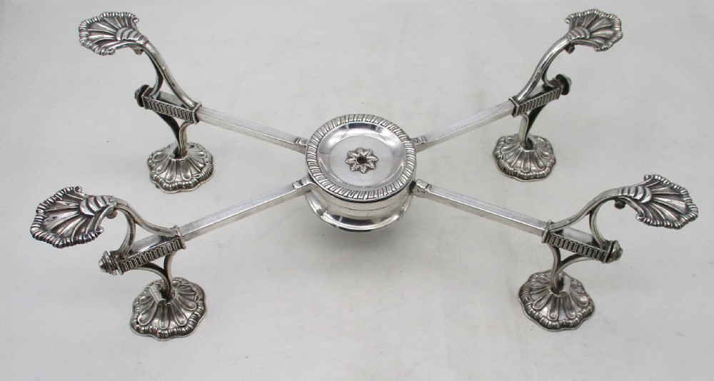 Late 18th Century Old Sheffield Plated Dish Cross