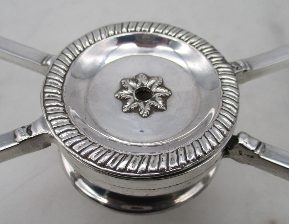Late 18th Century Old Sheffield Plated Dish Cross View III