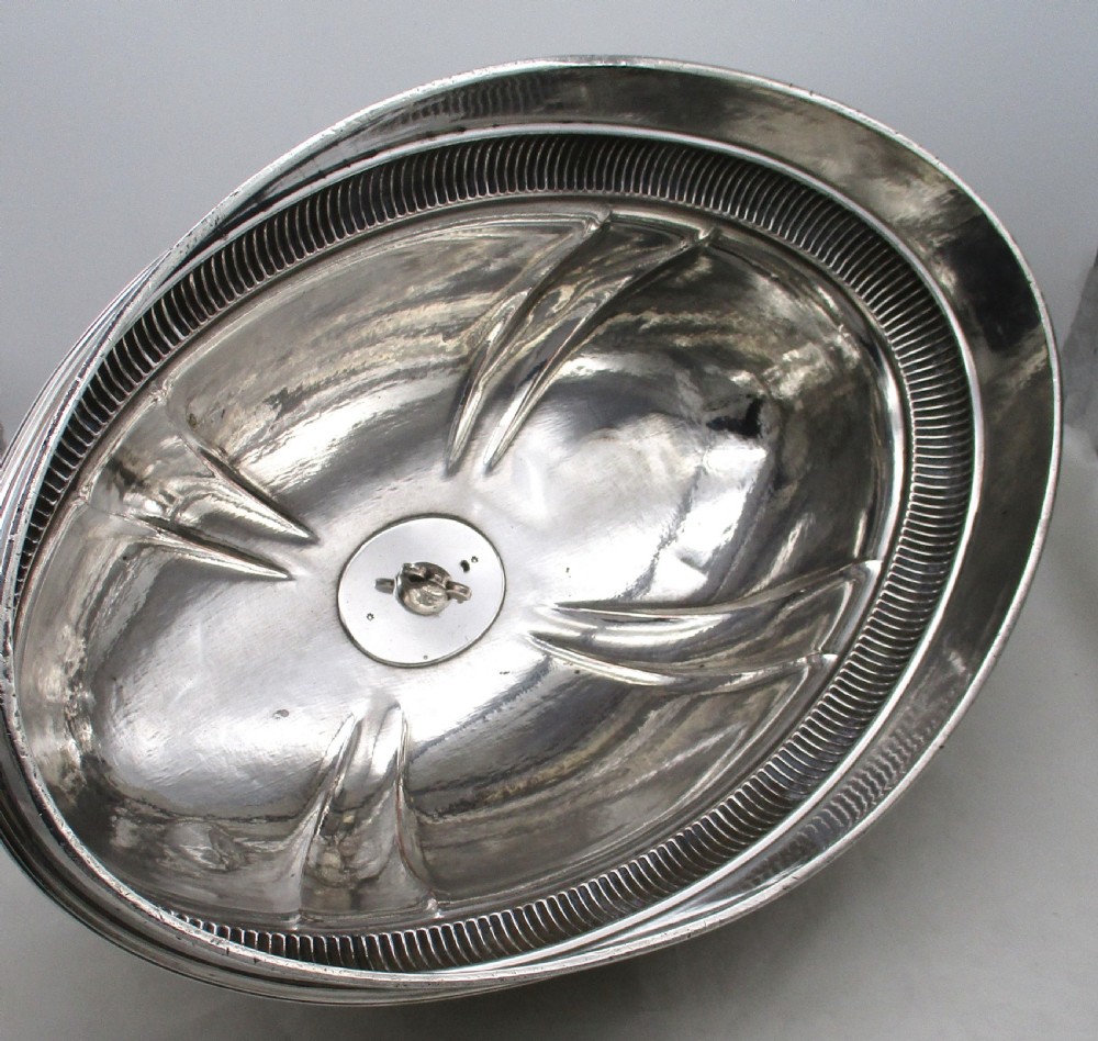 Matthew Boulton Large Old Sheffield Plated Meat Dome View VI