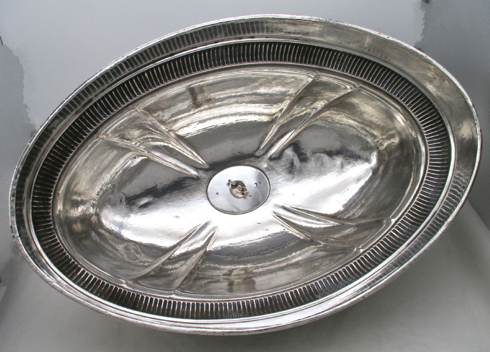 Matthew Boulton Large Old Sheffield Plated Meat Dome View VII