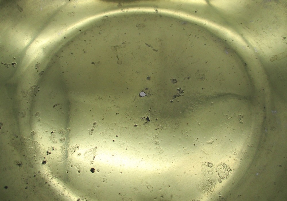 Rare French Brass Begging Bowl - Carmelite Order View VII