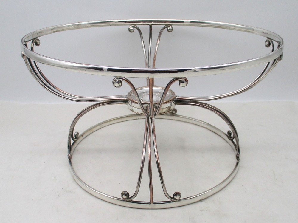 Fine Old Sheffield Plated Dish Ring