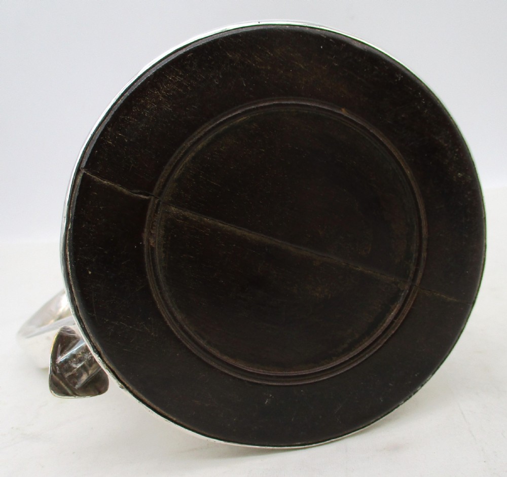 Old Sheffield Plate Pint Tankard c1800 View VII