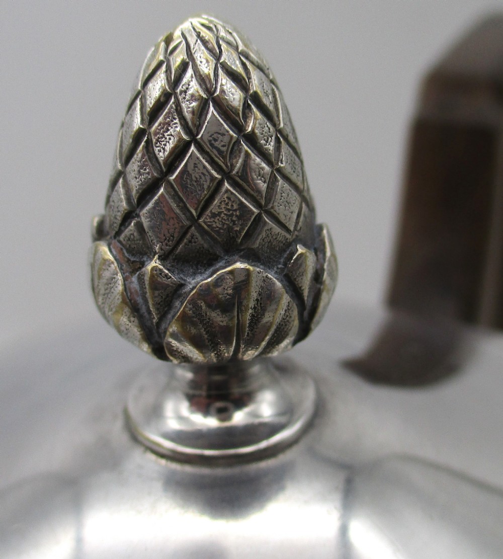 French Silver Plated Coffee Pot by Victor Saglier Paris View IV