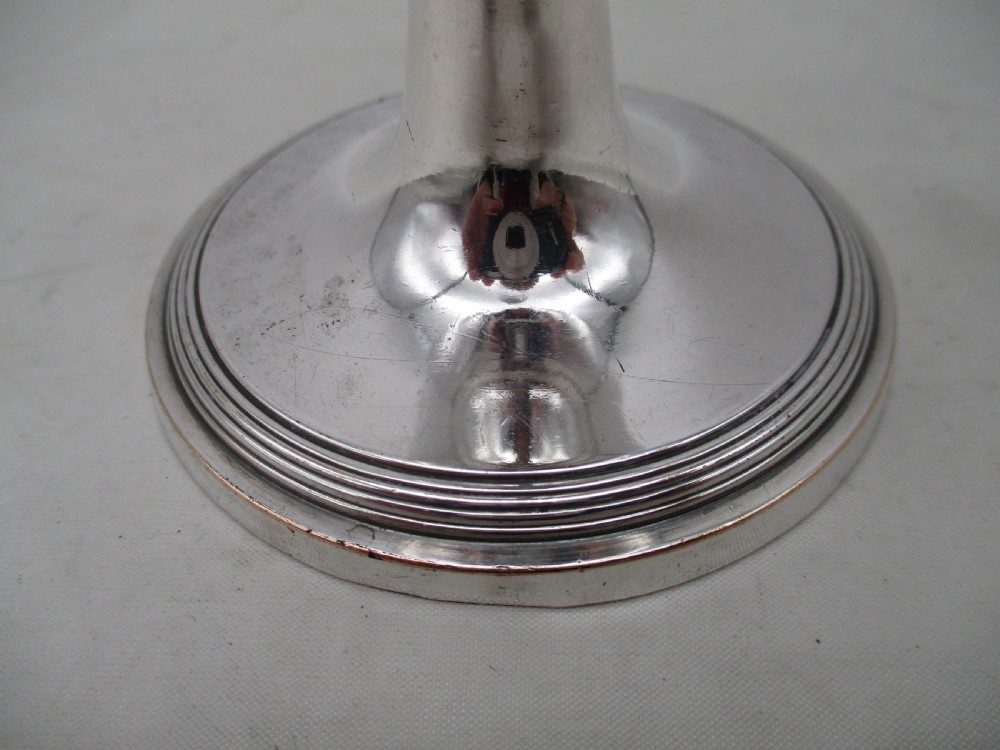 Fine 18th Century Old Sheffield Plated Wine Goblet View V