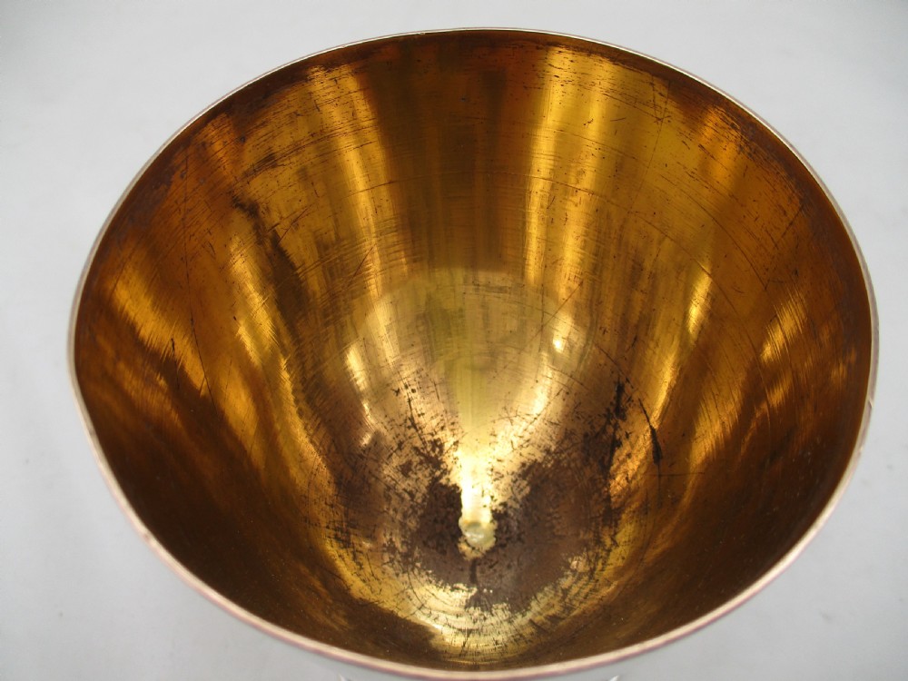 Fine 18th Century Old Sheffield Plated Wine Goblet View VII