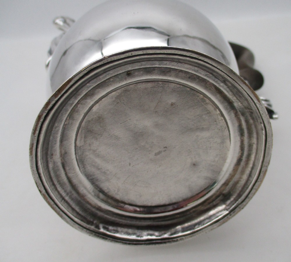 Rare Small Old Sheffield Plated Coffee Pot Early Marks View X