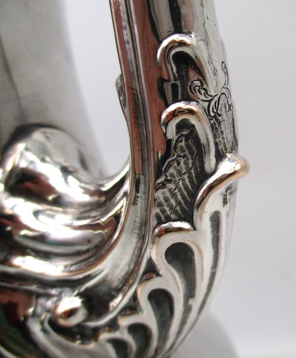 Rare 18th Century Old Sheffield Plated Coffee Pot by Richard Morton View IV