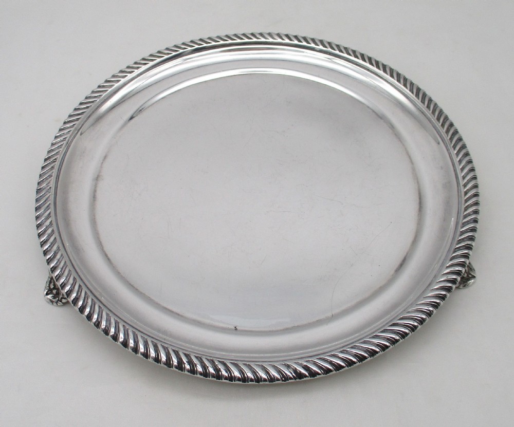 Small Old Sheffield Plated Tray c1800