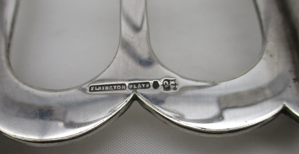 Fine Pair of Silver Plated Toast Racks by Elkington View IV