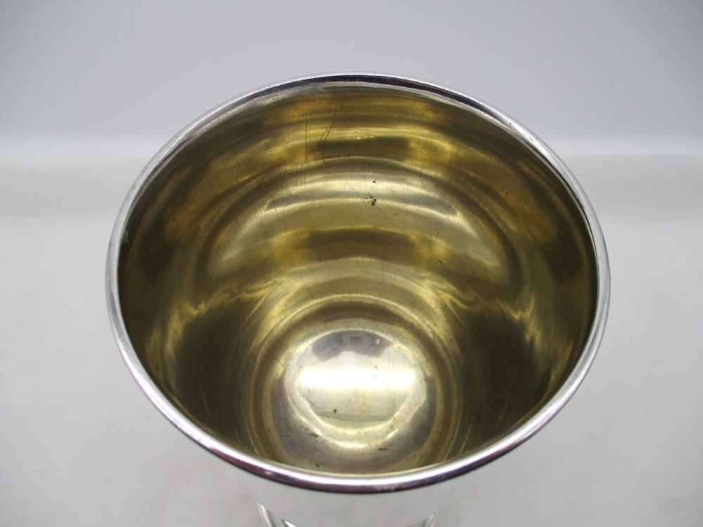 Mid 19th Century Silver Plated Goblet View II
