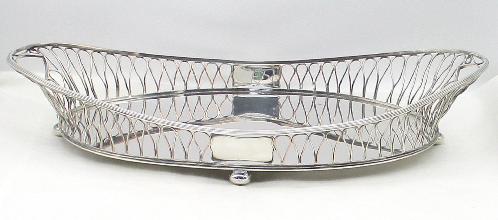 Rare 18th Century Old Sheffield Plated Wirework Tray