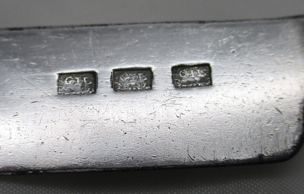 Set of 12 Silver Handled Dessert Knives 1812 - Moses Brent View VII