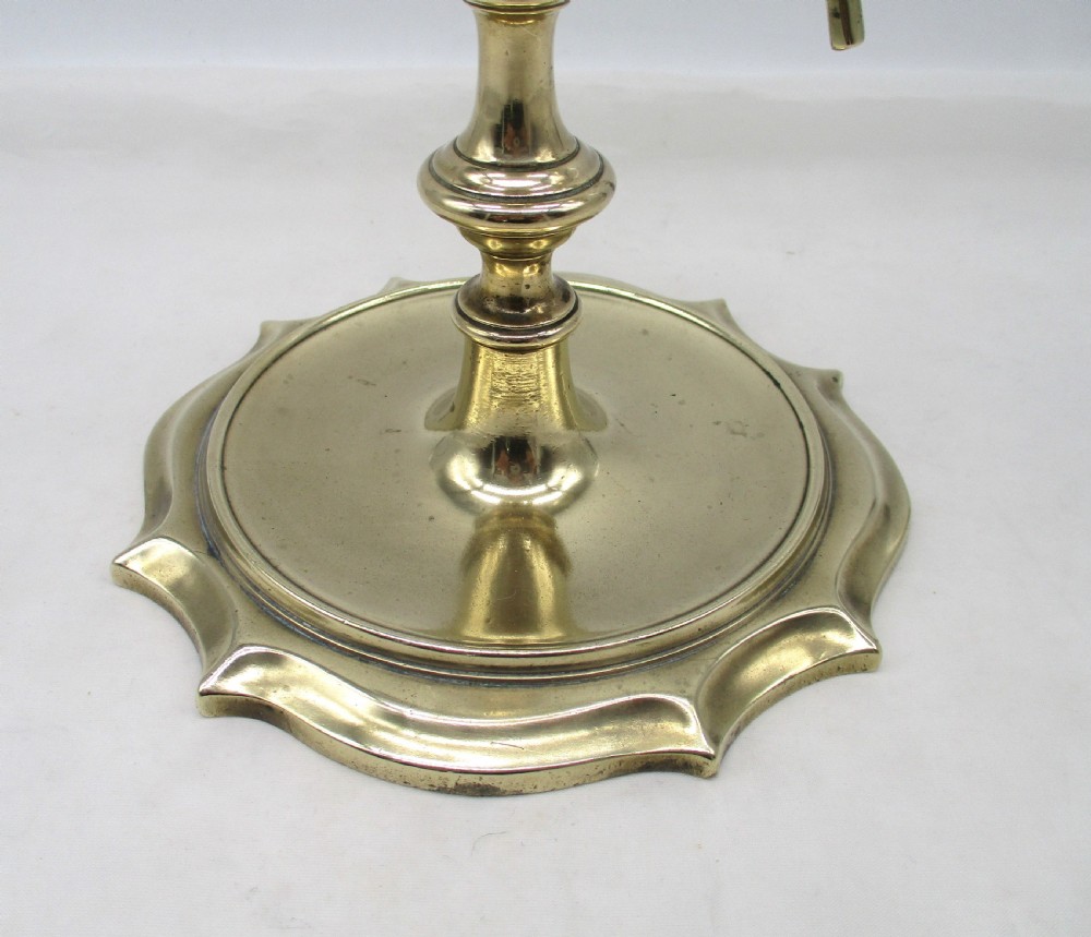 Fine 19th Century Brass Lucerne Whale Oil Lamp View III