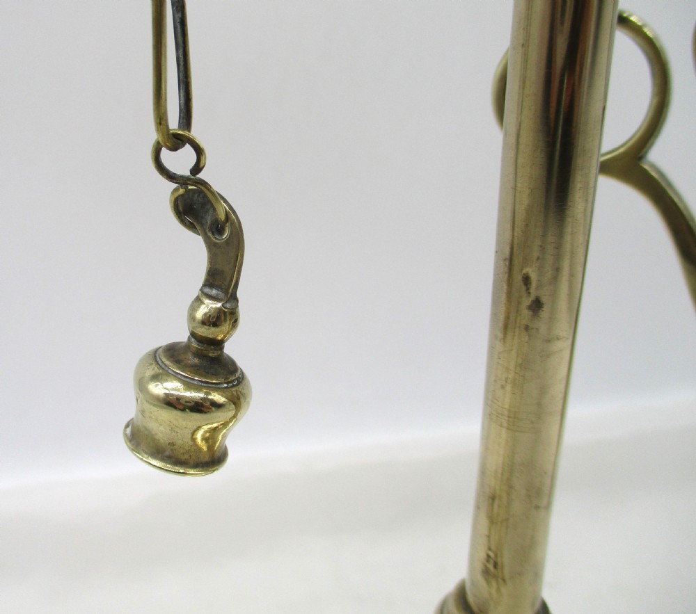 Fine 19th Century Brass Lucerne Whale Oil Lamp View IV