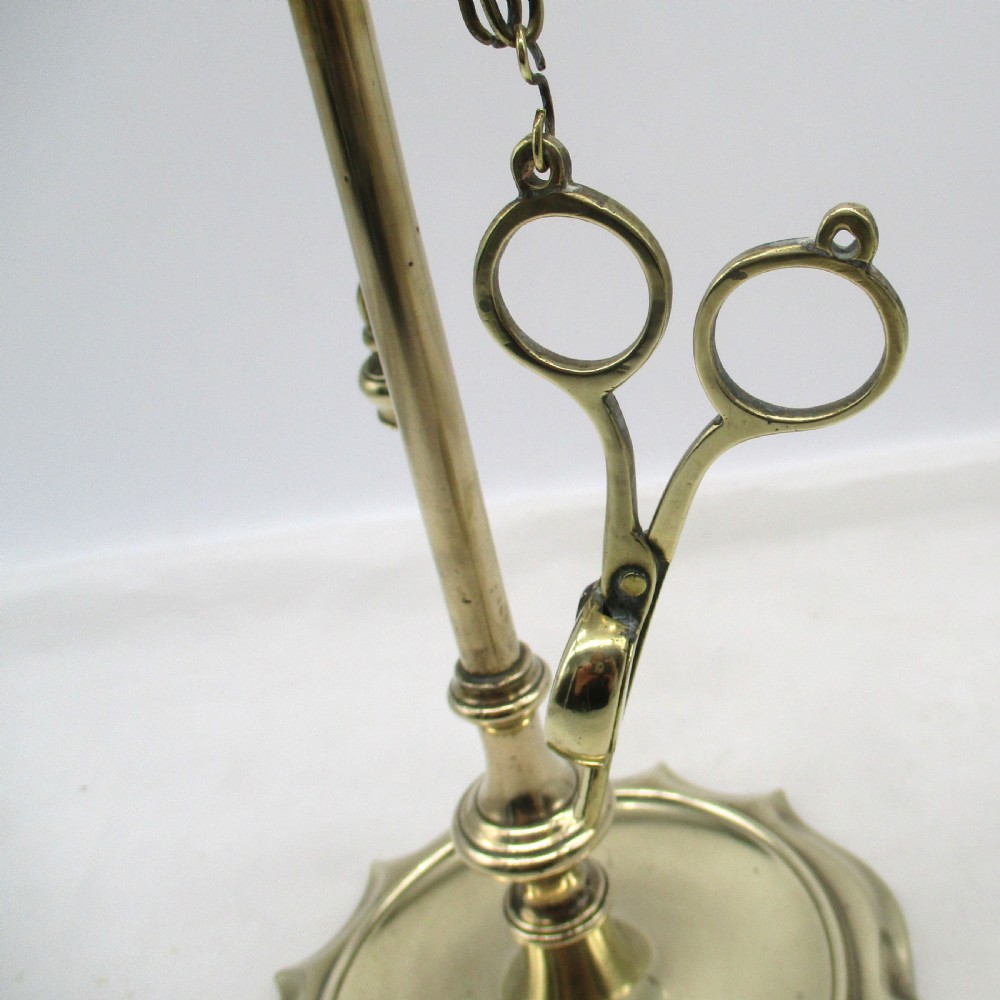 Fine 19th Century Brass Lucerne Whale Oil Lamp View V