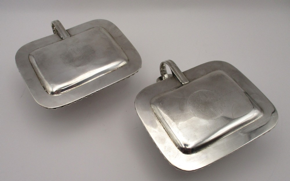 Good Pair of Miniature Silver Plated Chamber Candlesticks View VI