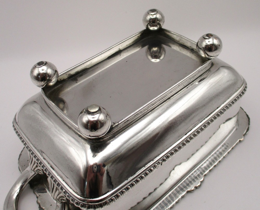 Small Old Sheffield Plated Sauce Tureen View V