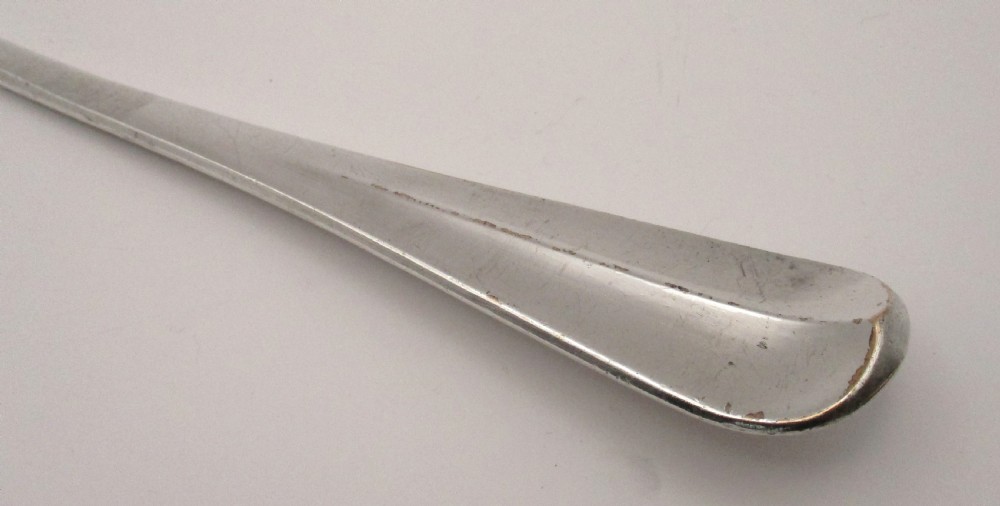 Rare 18th Century Old Sheffield Plated Soup Ladle View IV