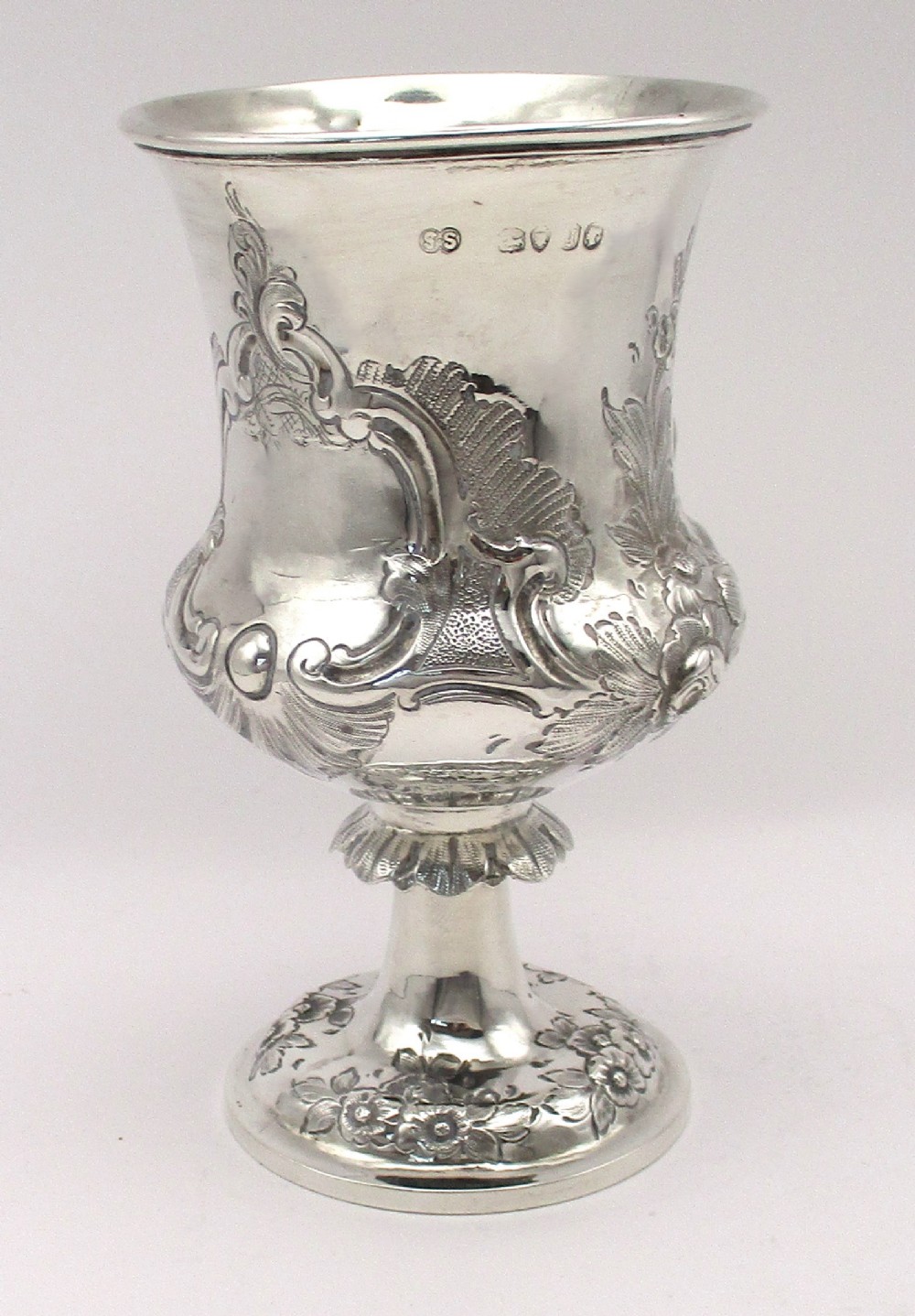Victorian Silver Goblet - London 1862