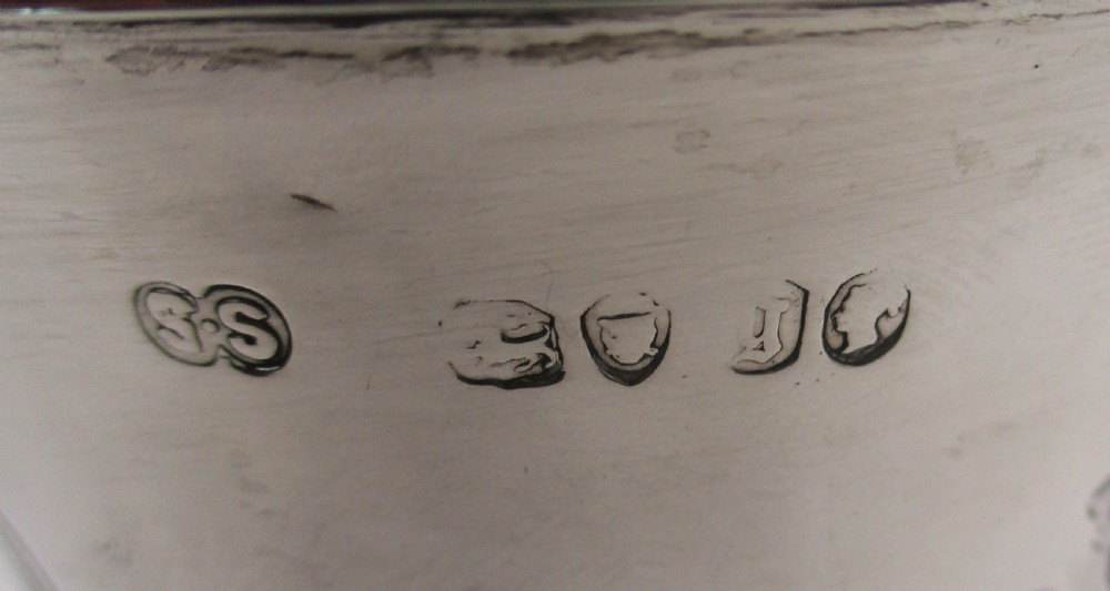 Victorian Silver Goblet - London 1862 View VI