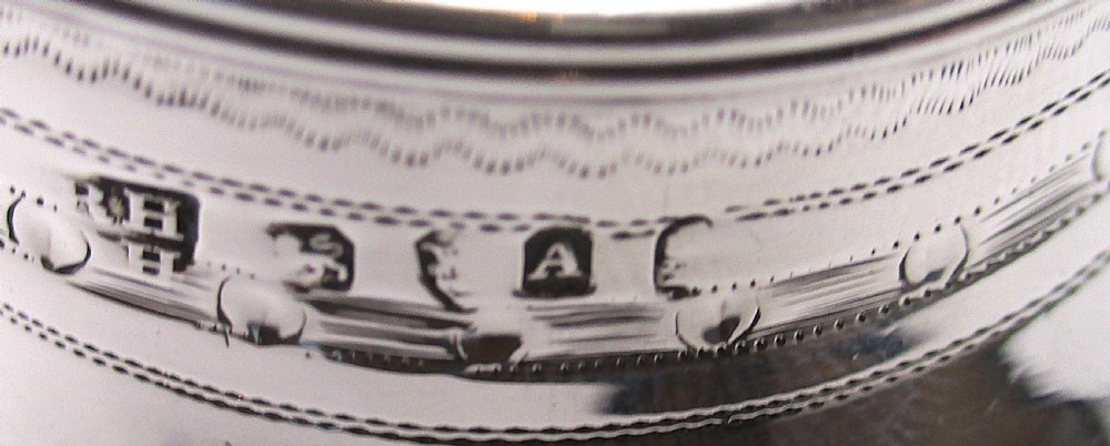 George III Silver Milk Jug - London 1796 - Robert & David Hennell  View III