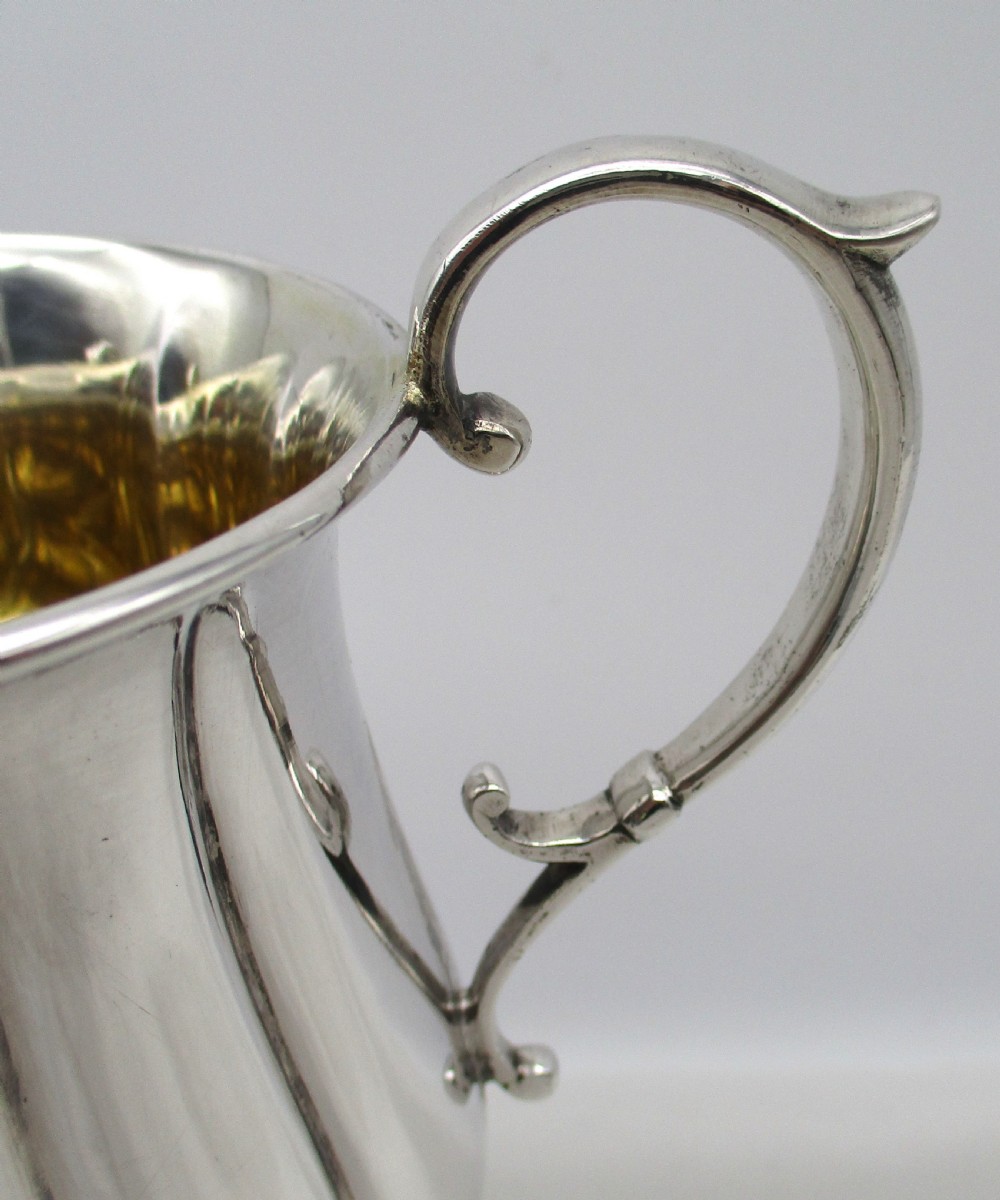 Pair of Silver Plated Loving Cups by Alfred Browett View IV