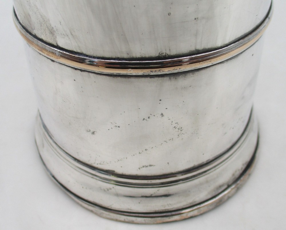 18th Century Old Sheffield Plated Tankard by N Smith 1784 View VI