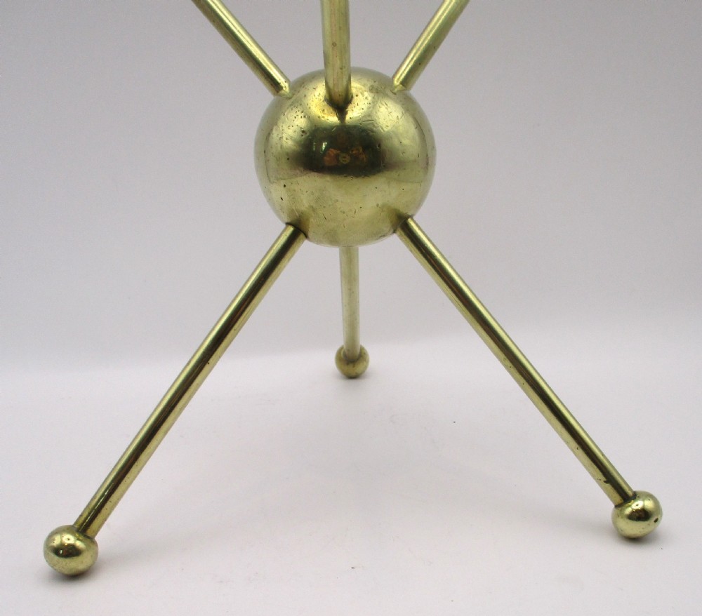 Small Rare 19th Century Brass Fire Cat by William Tonks View IV