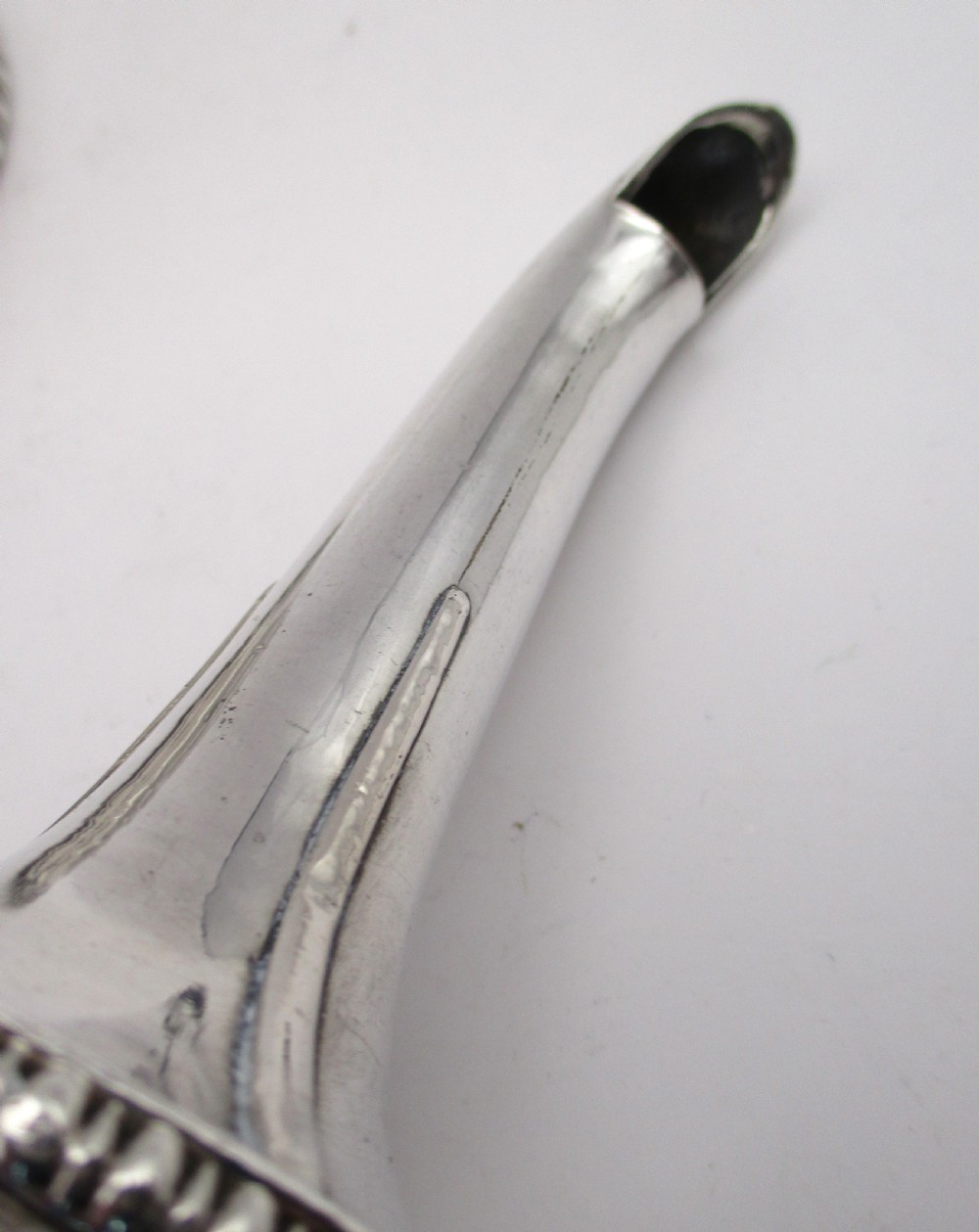 Good 19th Century Old Sheffield Plated Wine Funnel View V