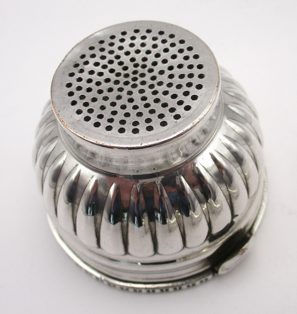 Good 19th Century Old Sheffield Plated Wine Funnel View VI