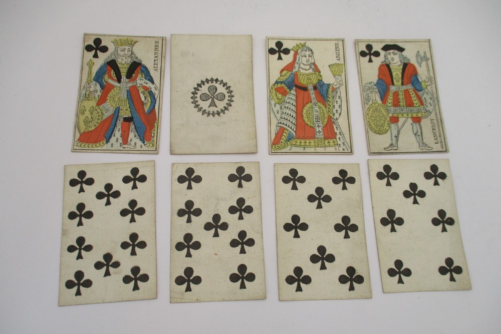 19th Century French Ecarte Card Case with Playing Cards View XIV