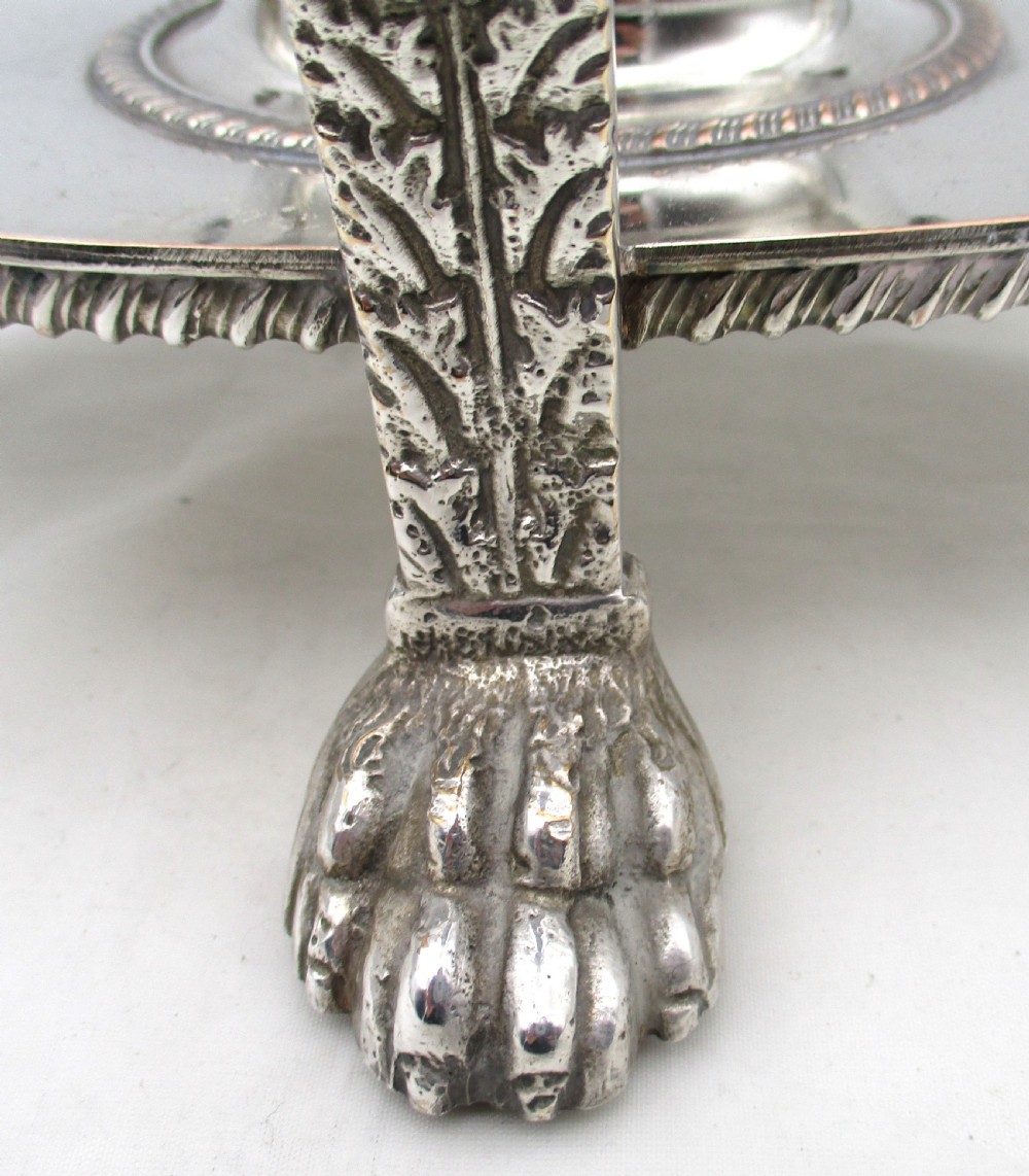 Large Impressive Old Sheffield Plated Table Centrepiece Epergne View IV