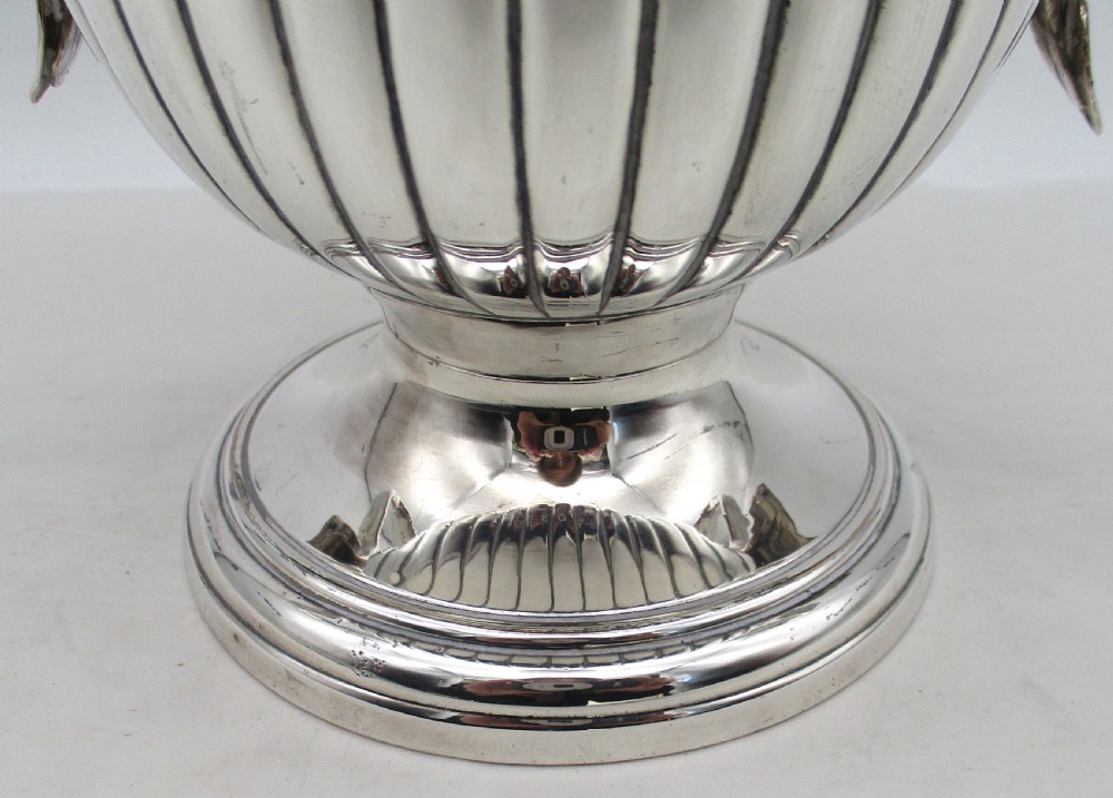 Good Large Old Sheffield Plated Loving Cup View III
