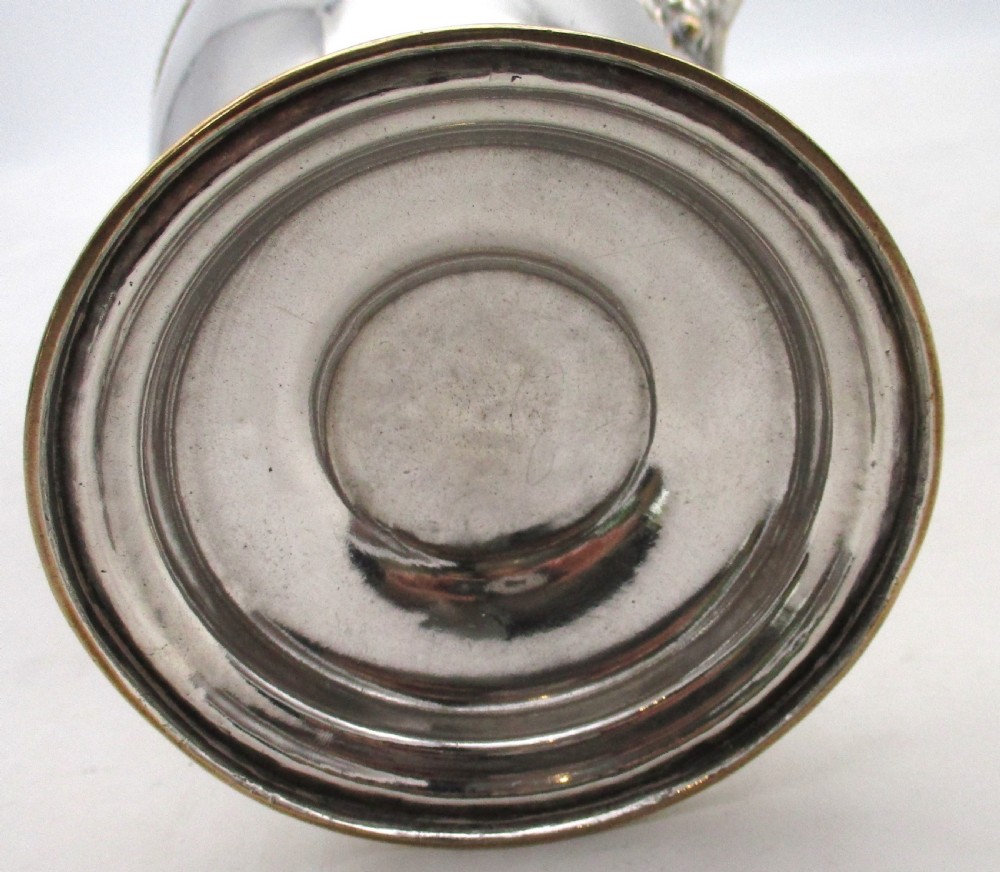 Tall 18th Century Old Sheffield Plated Coffee Pot View X