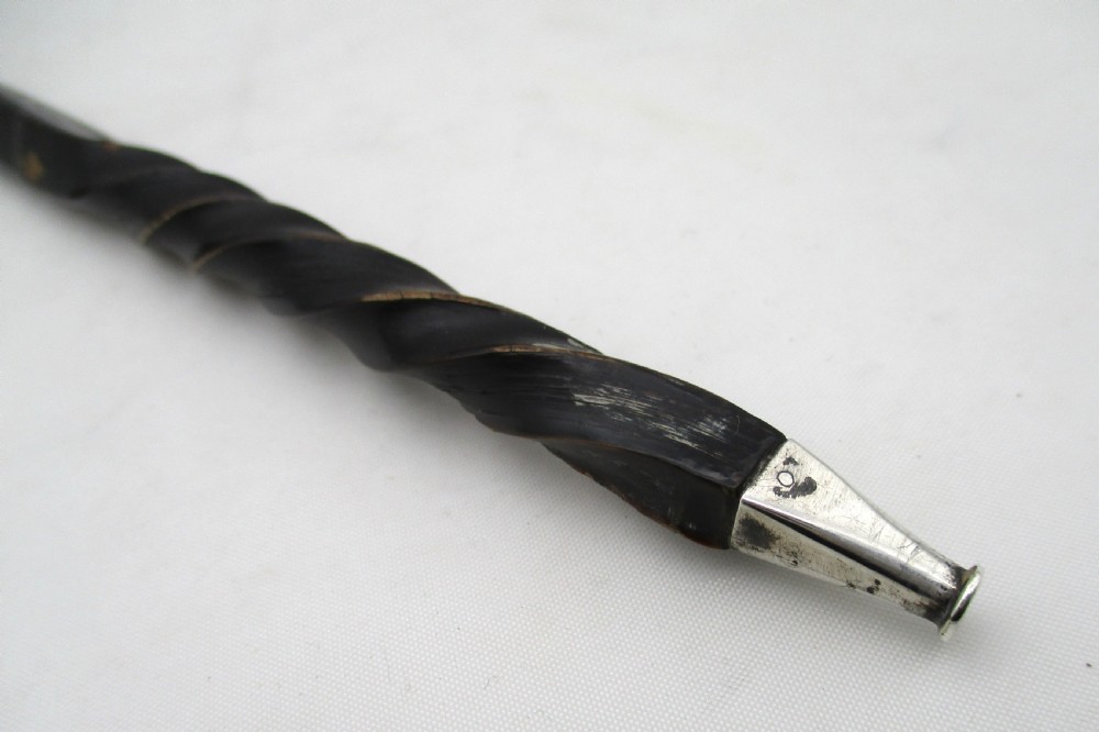 Rare 18th Century Coconut & Old Sheffield Plate Punch Ladle View IV