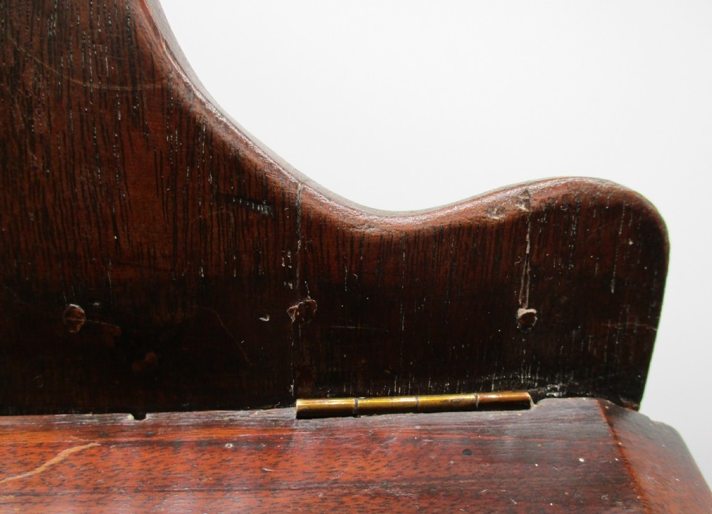Fine Georgian Mahogany Candle Box View VI