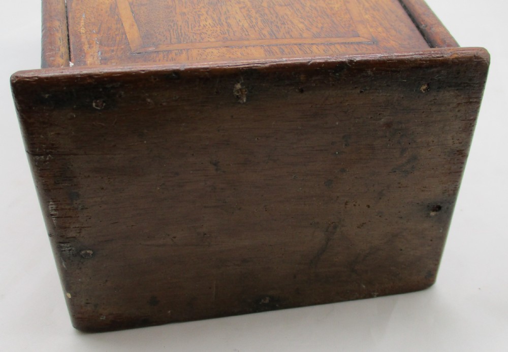 Fine Georgian Mahogany Candle Box View IX