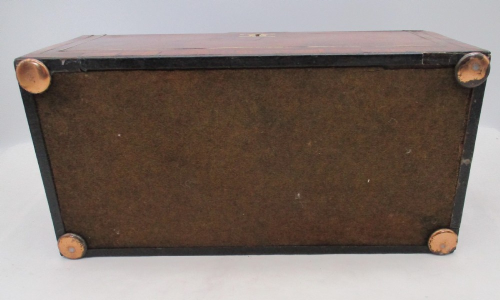 Fine Large Georgian Yew Wood Tea Caddy View XV